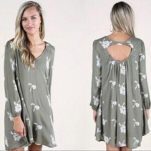 Altar’d State floral embroidered dress